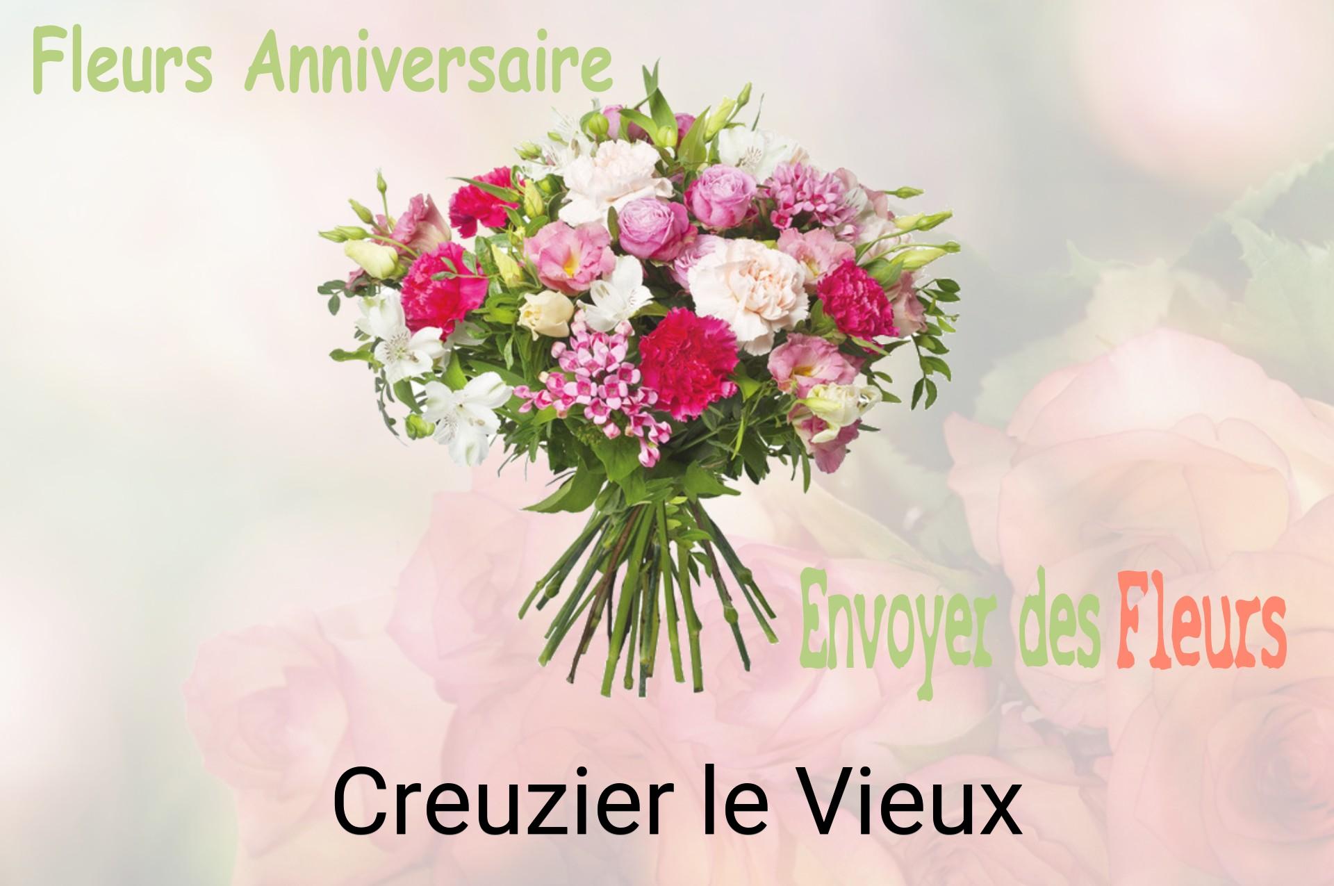 Bouquet de fleurs d’anniversaire livré à Creuzier-le-Vieux